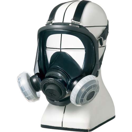 シゲマツ　取替え式防塵マスク(面体)DR165U2W シゲマツ 取替え式防じんマスク DR165U2W-1(S)(11408) DR165U2W