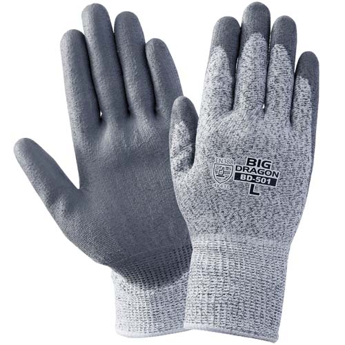 富士グローブ BD-501 M PUノンカットグリップ 7042