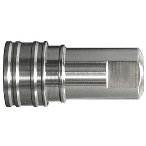 日東 セミコンカプラSP型 ステンレス製 パーフロ(P) (おねじ取付用ソケット) 相手側Rc1/4(26664) 2S-304 SUS P