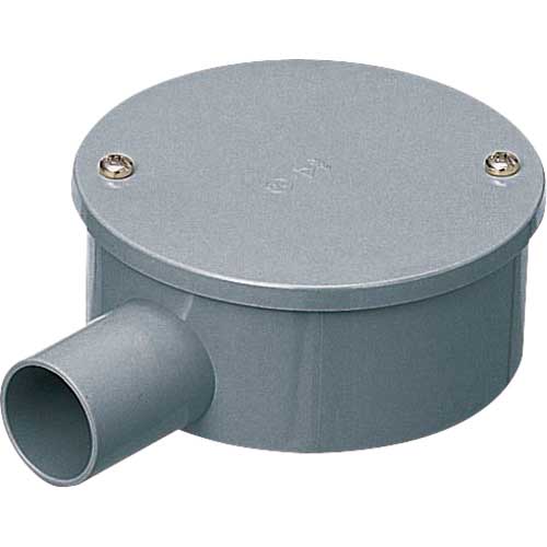 未来 露出用丸形ボックスカブセ蓋1方 PVM22-1K