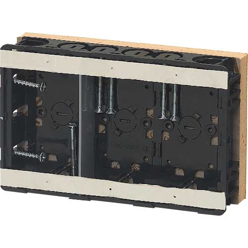 未来 断熱ボード付小判スライドボックス(磁石なし) SBG-S3WO-DBF