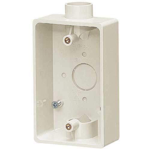 未来 露出スイッチボックス PVR22-2M