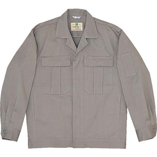 ミドリ安全 綿4つポケットジャンパー グレー LL M2301-UE-LL