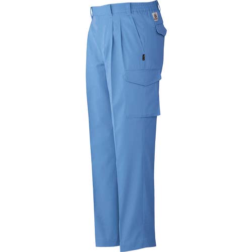 ミドリ安全 エコ帯電防止 カーゴスラックス ブルー M RC 193C-SITA-M