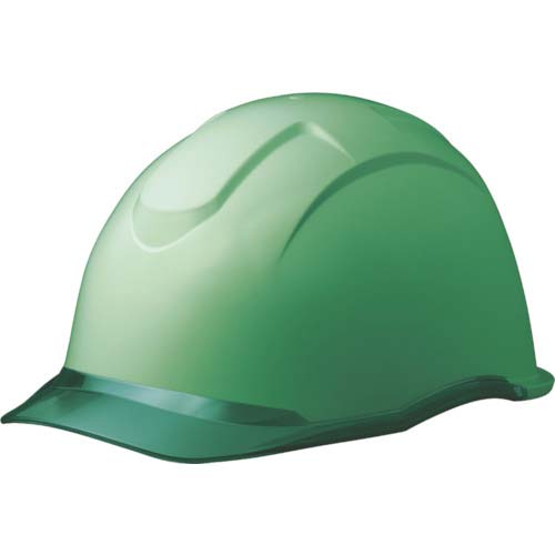 ミドリ安全 PC製ヘルメット(透明バイザータイプ) グリーン/グリーン SC-13PCLRA-KP-GR/GR【納期目安:30日前後】