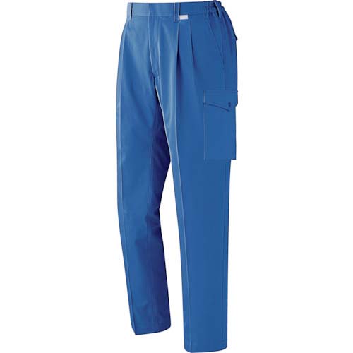 ミドリ安全 男子 春夏 E/Cカーゴスラックス GS348NC下 ロイヤルブルー LL GS348NC-SITA-LL