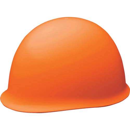 ミドリ安全 ABS製ヘルメット SC-MBRA KP付 オレンジ SC-MBRA-KP-OR【納期目安:30日前後】