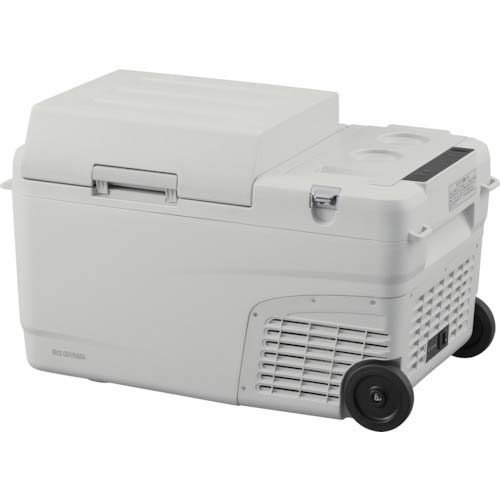 アイリスオーヤマ 104660 充電式ポータブル冷温庫 26L ホワイト IPDW-B3A-W