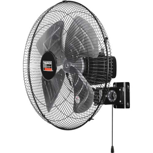 トラスコ TRUSCO 全閉式工場扇 壁掛けTFBA-45W-BK TRUSCO 全閉式工場扇 ジェネラルファン 壁掛けタイプ アルミハネ