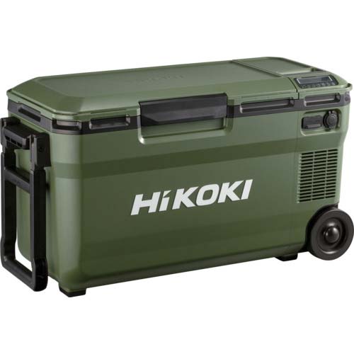 【廃番】HiKOKI 18V-14.4V コードレス冷温庫 超大容量サイズ36L フォレストグリーン マルチボルトセット品 UL18DE(WMGZ)