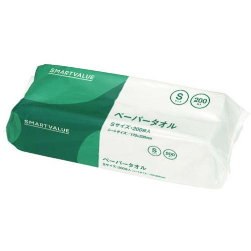 SV 157386)ペーパータオルS 200枚42個 N241J-S-42