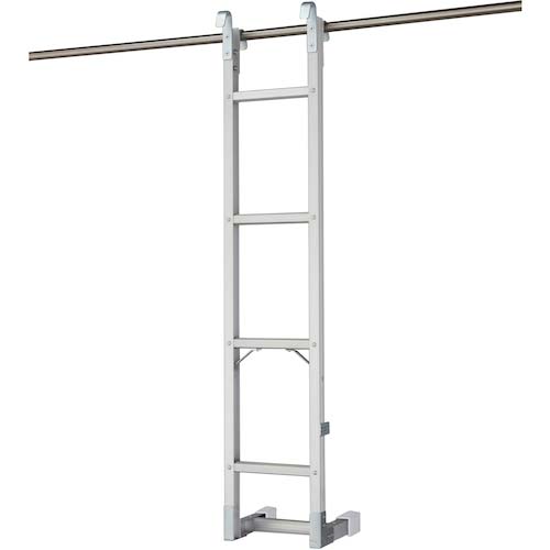 ハセガワ アルミ垂直はしご LR型 1.29m LR-125A