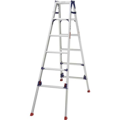 PiCa 四脚アジャスト式脚立かるノビSCL-LA型4〜5.5尺 SCL-150LA