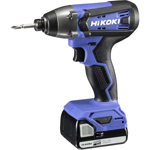 HiKOKI 14.4Vコードレスインパクトドライバ 2.0Ahリチウムイオン電池2個仕様 FWH14DF(2BG)