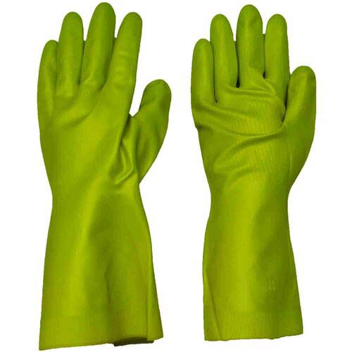 ダンロップ 脱タンパク天然ゴム リッチネ厚手 Lグリーン 9702