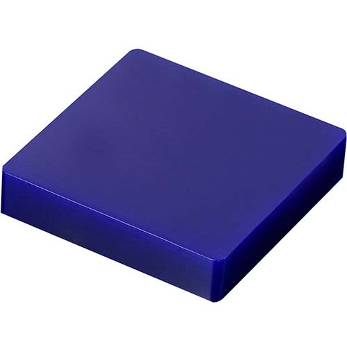 エクシール 防振・緩衝ブロック ゲルダンパー 硬度30 100×100mm 青 GD01-33006