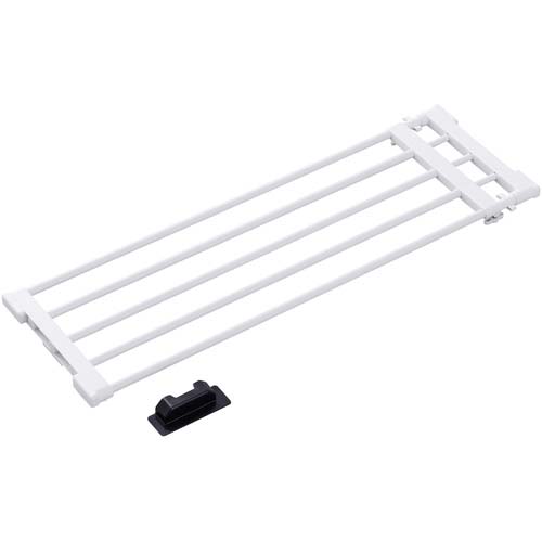 アイリスオーヤマ 202311 伸縮棚アダプター付き ホワイト H-J-NST75R-W