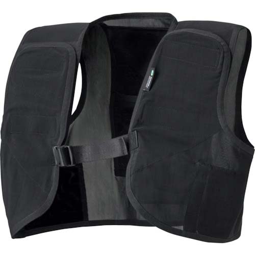 NSP NC-6061 Nクールひんやりベスト (高機能タイプ) ブラック 8213194