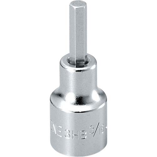 TONE ヘキサゴンソケット 差込角9.5mm 対辺寸法3/32インチ 3HB-03HP