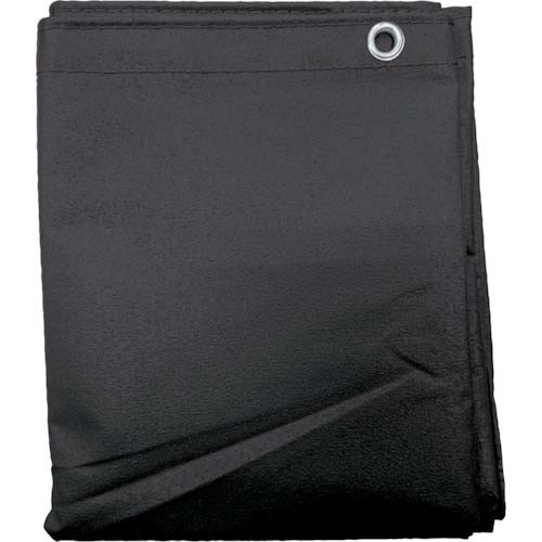 ユタカメイク シート トラックシート帆布 ブラック 1号 174×210cm H-BK1