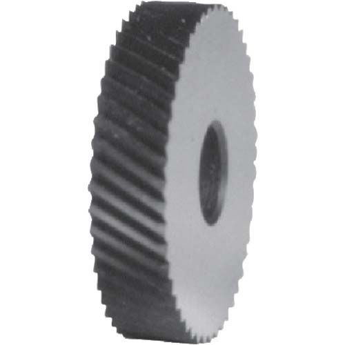 SUPER 転造小径加工用ローレット駒 平目 細目 ピッチ:0.5 外径A:12 KNPF0.5