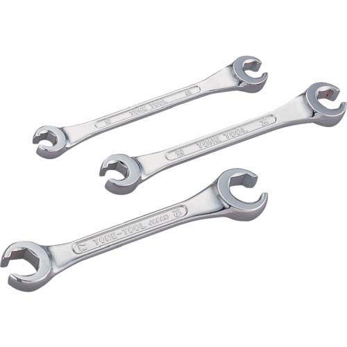 TONE フレアナットレンチ 対辺寸法17×19mm 全長165mm M26-1719HP