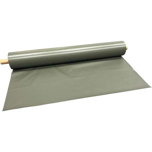 【廃番】ユタカメイク 【メーカー在庫限り特価品】 防炎ターポリンシート ロール巻 92cm×46m ODグリーン SH29246R