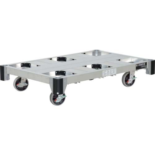 PiCa アルミ台車CAF 4輪 タフキャリー 天板:形材仕様 CAFK4B