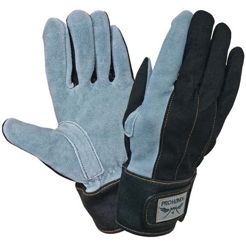 富士グローブ 国産牛床オイル加工手袋 Lサイズ SW-709-L