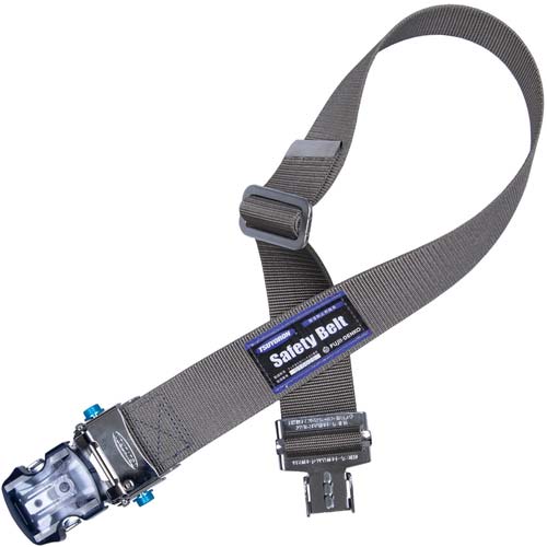 藤井電工 ツヨロン 胴ベルトのみ アジャスト付きワンタッチバックル シルバー Lサイズ 幅50×長さ1400MM TUBAJOTNSL1LBP