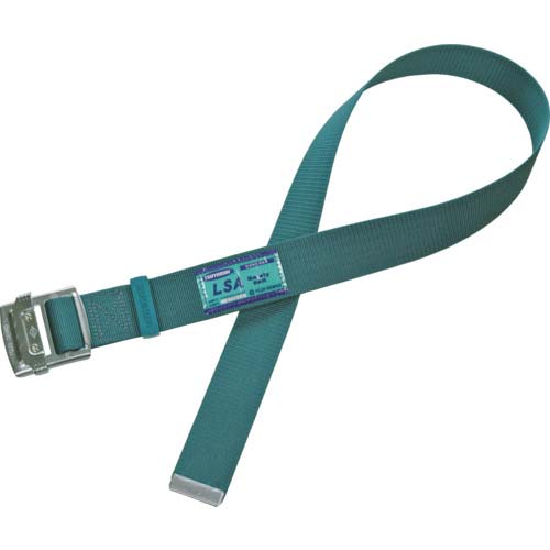 藤井電工 ツヨロン 胴ベルトのみ スチールスライドバックル 青緑 LLサイズ 幅50MM×長さ1600MM TUBL90NBGLLBP