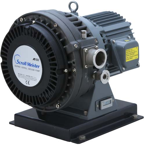 アネスト岩田 オイルフリー真空ポンプ(ドライ式) W292×L374×H396 三相 ISP-500C-TV