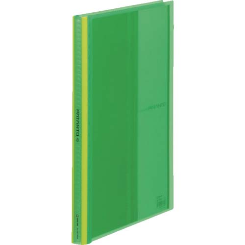 KING JIM クリア-F パタント(透明)40P 緑 182TPNW-G