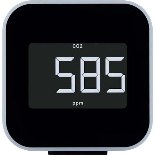 KING JIM 換気を促すCO2モニタ- 黒 CD20-BK