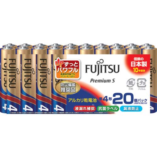FDK アルカリ乾電池単4 PremiumS (20本入) LR03PS(20S)