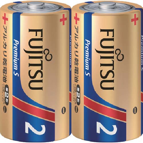 FDK アルカリ乾電池”PremiumS” LR14PS(2S)