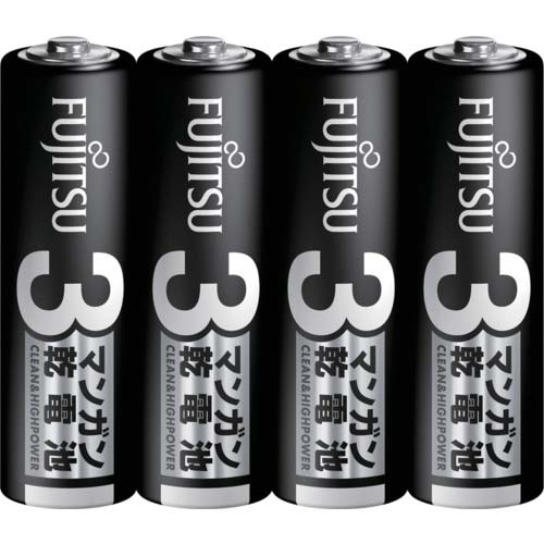 FDK マンガン 黒 単3形 (4本入) R6PU(4S)