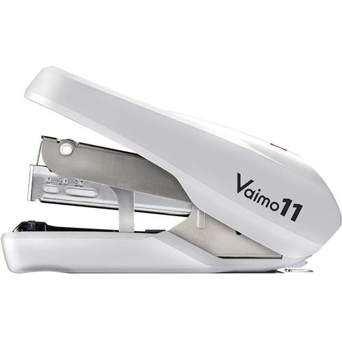 MAX ホッチキス バイモ11フラーメ HD-11FNL/W ホワイト 40枚とじ