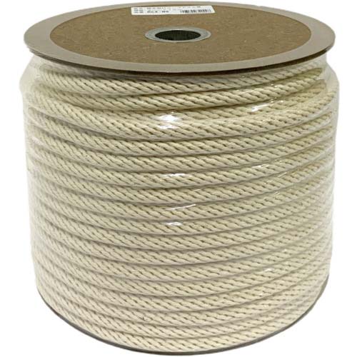 ユタカメイク ロープ 綿金剛打ロープドラム巻 9mm×70m PRCX-N5