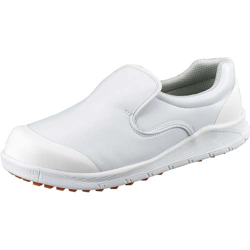 シモン 耐滑・防菌・防カビ 厨房向けスニーカー SC117白 27.5cm SC117WH-275