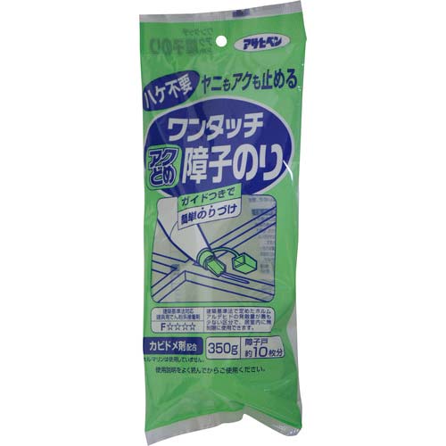 アサヒペン ワンタッチ ヤニ・アク止め障子のり 350G 716 103710