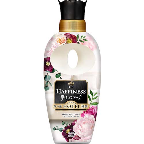 P&G レノア ハピネス 夢ふわタッチ 柔軟剤 魅惑的に香るヴェルベットブロッサム&フローラル 本体 450ml 414253