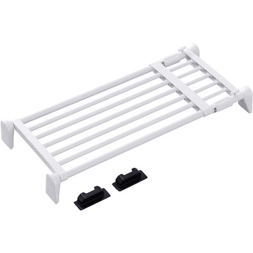 アイリスオーヤマ 202319 超強力伸縮ワイド棚 ホワイト H-J-W70R-W