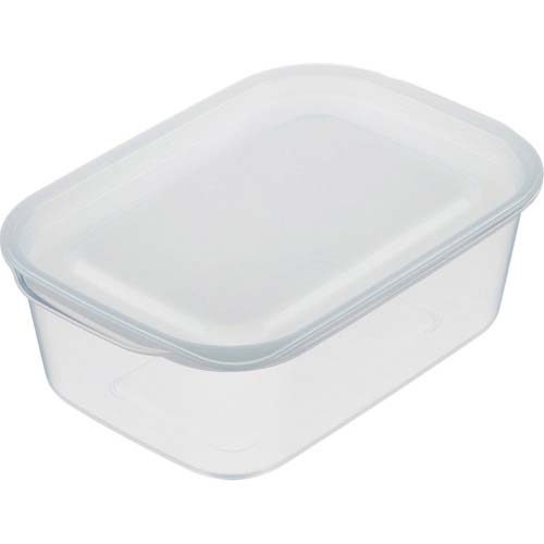 inomata 楽ちんパック 角型950mlクリアーホワイト 1844-CW