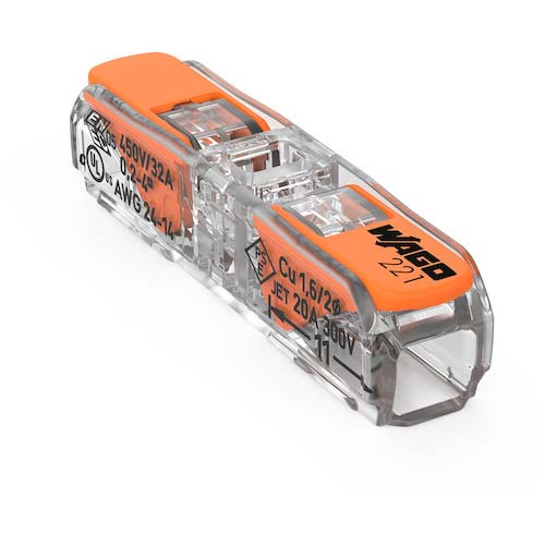 WAGO インラインスプライシングコネクタ 221-2411