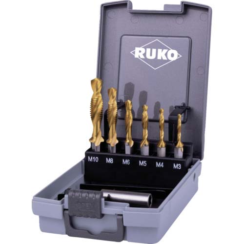 RUKO 六角軸タッピングドリル チタン セット 270020TRO