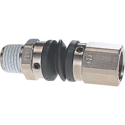 チヨダ 金属カップリング フリーアングルFMタイプ G1/4 R1/4 3FAG2F-2M