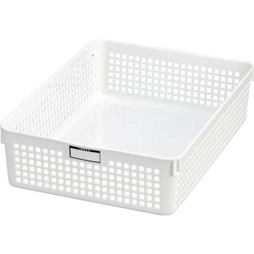 inomata ネームバスケット A4ホワイト 4586-W