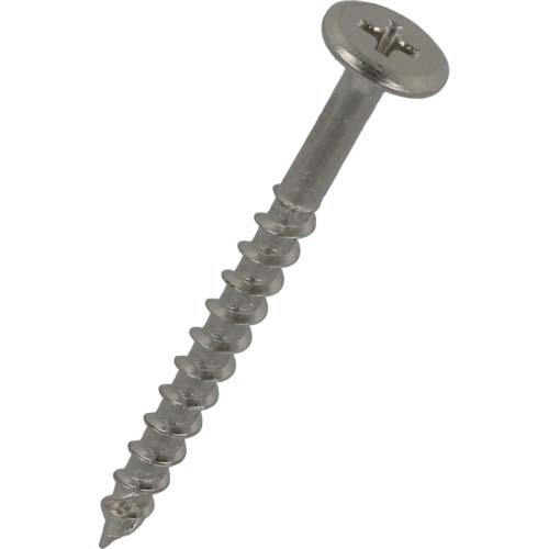 YAHATA 超低頭木割れ解消ビス(中) 4.0X45 ニッケルめっき (28個入) 4979874197986