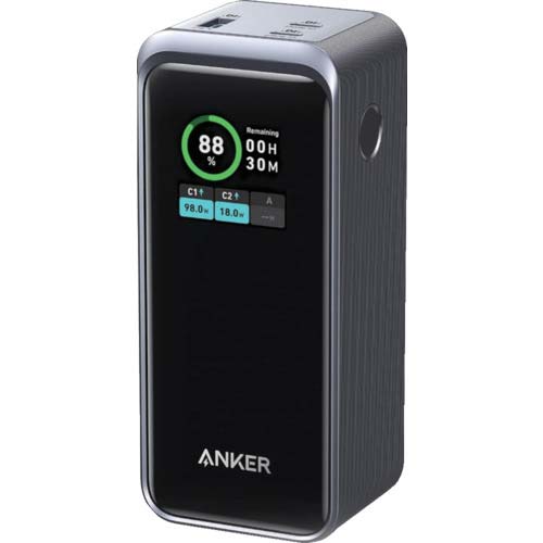 Anker モバイルバッテリー Prime Power Bank (20000mAh, 200W)(ブラック) A1336011